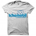 Shirt tchernobil parodie playmobil tchernobyl blanc pour homme et femme