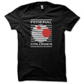Shirt Federal Colonies Total Recall - noir pour homme et femme
