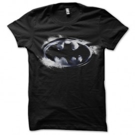 Shirt logo Batman poussière noir pour homme et femme