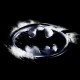 Shirt logo Batman poussière noir pour homme et femme