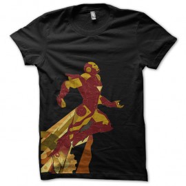 Shirt iron flying man noir pour homme et femme