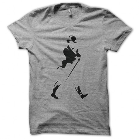 Shirt Johnny Walker gris pour homme et femme