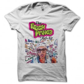 Shirt Le prince de Bel-Air blanc pour homme et femme