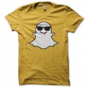 Shirt Snapchat jaune pour homme et femme