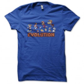 Shirt Rayman evolution bleu pour homme et femme