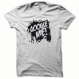 Shirt Google Me noir/blanc pour homme et femme