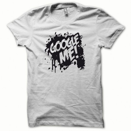 Shirt Google Me noir/blanc pour homme et femme