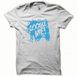 Shirt Google Me bleu/blanc pour homme et femme