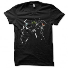 Shirt Tomclancy Jeu video noir pour homme et femme