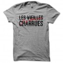 Shirt Les vieilles charrues j'y étais pas gris pour homme et femme