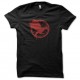 Shirt Hunger Games film Oiseau rouge noir pour homme et femme