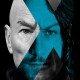 Shirt X-Men Days of Future Past x men bleu sur noir pour homme et femme
