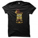 Shirt Bob L'éponge 8 bits jaune pour homme et femme