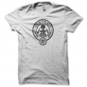 Shirt Hunger Games district 12 blason blanc pour homme et femme