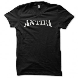 Shirt antifa noir pour homme et femme