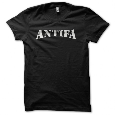 Shirt antifa noir pour homme et femme