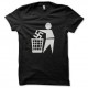 Shirt anti nazisme noir pour homme et femme