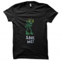 Shirt save the murlocs warcraft noir pour homme et femme