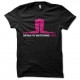 Shirt Satan is gay noir pour homme et femme
