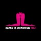 Shirt Satan is gay noir pour homme et femme