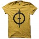 Shirt Némésis symbole jaune pour homme et femme