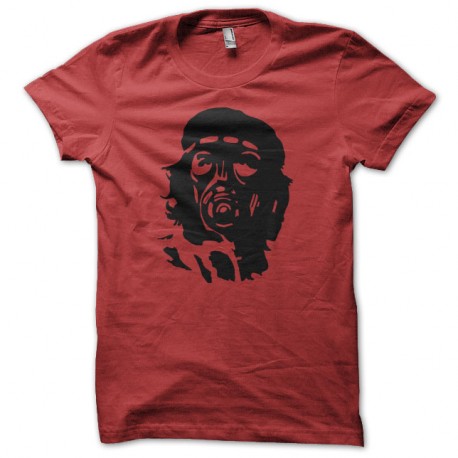 Shirt Che Guevara masque à gaz rouge pour homme et femme