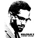 Shirt malcolm x blanc pour homme et femme