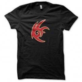 Shirt Sonic Shadow the Hedgehog symbole noir pour homme et femme