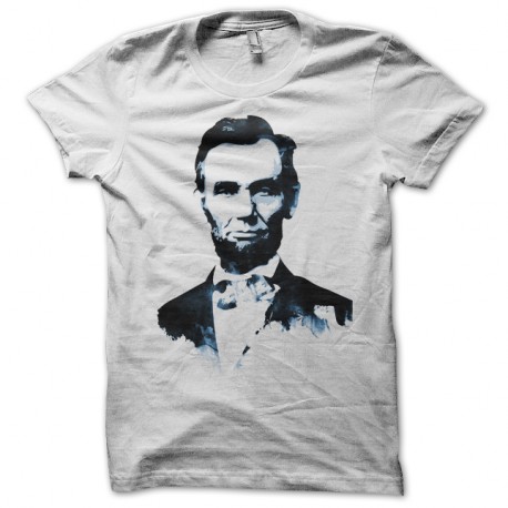 Shirt Abraham Lincoln blanc pour homme et femme