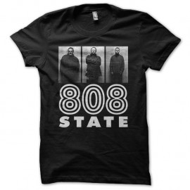 Shirt 808 State triptyque noir pour homme et femme