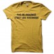Shirt igor d'hossegor les vacances jaune pour homme et femme
