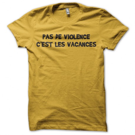 Shirt igor d'hossegor les vacances jaune pour homme et femme