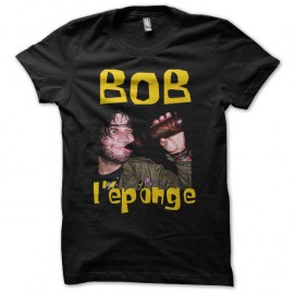 Shirt Bob l'éponge bourré noir pour homme et femme