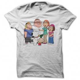 Shirt Les Griffins blanc pour homme et femme