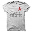Shirt Love United Sidaction 2002 blanc pour homme et femme
