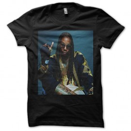 Shirt noir 2 chainz pour homme et femme