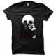 Shirt Albator tete de mort noir pour homme et femme