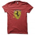 Shirt ferrari artistique rouge pour homme et femme
