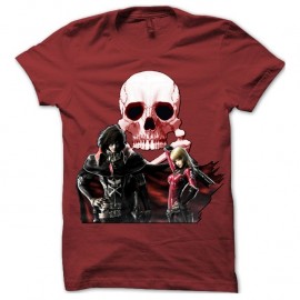 Shirt Albator Emeraldas rouge pour homme et femme