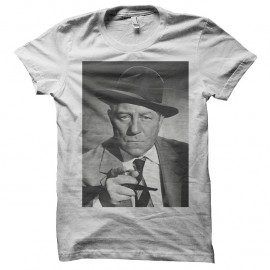 Shirt jean gabin blanc pour homme et femme