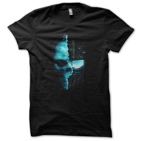 Shirt tom clancys jeu video ghost recon noir pour homme et femme