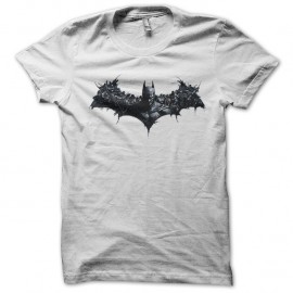 Shirt batman arkham origine symbole blanc pour homme et femme