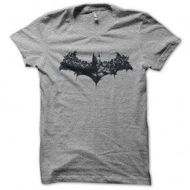 Shirt batman arkham origine symbole gris pour homme et femme