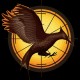 Shirt Hunger Games 2 l'embrasement noir pour homme et femme