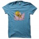 Shirt Maya l'abeille turquoise pour homme et femme