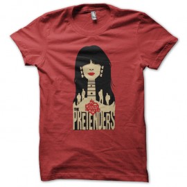 Shirt The Pretenders rouge pour homme et femme