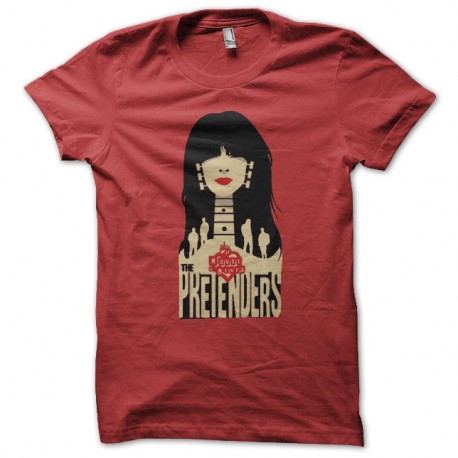 Shirt The Pretenders rouge pour homme et femme