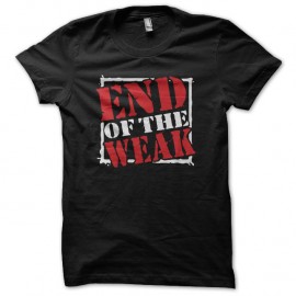 Shirt End of the Weak noir pour homme et femme