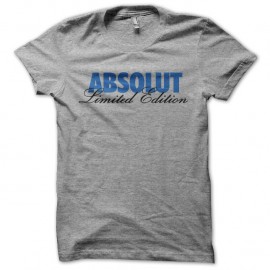 Shirt Absolut Limited Edition gris pour homme et femme