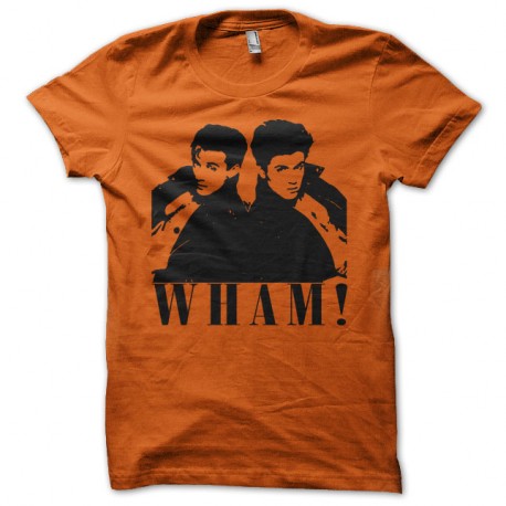 Shirt Wham! orange pour homme et femme